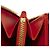 Louis Vuitton Zippy Wallet - Pumpkin Dot Design Rot - Ansicht 12