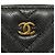 Portamonete Chanel in pelle nera Nero - vista 17
