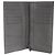 Fendi Gray Embossed Leather Long Wallet Brown - view 5