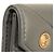 Cartera bi-fold Chanel en piel de cordero gris Castaño - vista 15