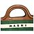 Marni Tropicalia Small Basket Bag Verde - vista 19