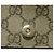 Borsa a tracolla Gucci GG Supreme Nero Beige - vista 9