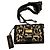 Borsa a tracolla Dolce & Gabbana Jacquard Leopardato Camouflage Nero Multicolore