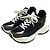 Sneakers Dad Louis Vuitton LV Circle Run 55 Line Nero Bianco Marrone scuro