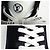 Sneakers Dad Louis Vuitton LV Circle Run 55 Line Nero Bianco Marrone scuro - vista 9