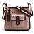 Borsa a tracolla Louis Vuitton Monogram Mini Lin Busas Marie-Kate Rosso Bordò Fuschia