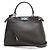 Borsa a spalla Fendi Peekaboo Regular Marrone - vista 2