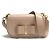 Borsa a tracolla Salvatore Ferragamo Vara Ribbon Anna Beige
