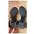 Chanel Sandali T-strap in pelle nera e perle Nero - vista 8