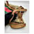 Bamboo Borsa a secchiello Gucci Rania GG Canvas Marrone Rosso Beige Verde - vista 14