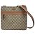 Borsa a tracolla Gucci GG Supreme Star Print Rosa Beige Porpora