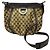 Gucci Borsa a tracolla GG Canvas Abbey D-Ring Marrone Monogramma