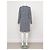 Vestido de jersey de seda Diane von Furstenberg REINA Negro Blanco Azul - vista 4