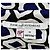 Vestido de jersey de seda Diane von Furstenberg REINA Negro Blanco Azul - vista 5