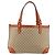 Sac Cabas GUCCI Diamante Canvas Beige Silver 269878 Auth 197138 Argenté - vue 13