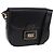 Céline Borsa a tracolla CELINE Horse Carriage in pelle nera e oro Auth 198510 Nero