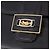 Céline Borsa a tracolla CELINE Horse Carriage in pelle nera e oro Auth 198510 Nero - vista 17