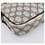 Borsa Clutch GUCCI GG Supreme PVC Leather Navy Gold Tone Auth ep15814 - vista 14