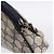 Borsa Clutch GUCCI GG Supreme PVC Leather Navy Gold Tone Auth ep15814 - vista 8