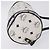 Borsa a tracolla MCM Vicetos Logogram PVC White Gold Auth 198277 Bianco D'oro - vista 3
