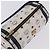 Borsa a tracolla MCM Vicetos Logogram PVC White Gold Auth 198277 Bianco D'oro - vista 6