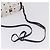 Borsa a tracolla MCM Vicetos Logogram PVC White Gold Auth 198277 Bianco D'oro - vista 7