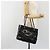 Borsa Tote a catena CHANEL Vernice Nera Argento CC Auth BA14897 Nero - vista 19