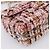 Borsa a tracolla CHANEL Matelasse 20 in tweed rosa con catena e CC tono oro Auth BA148111SM - vista 14