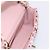 Borsa a tracolla CHANEL Matelasse 20 in tweed rosa con catena e CC tono oro Auth BA148111SM - vista 18
