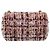 Borsa a tracolla CHANEL Matelasse 20 in tweed rosa con catena e CC tono oro Auth BA148111SM - vista 2