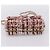 Borsa a tracolla CHANEL Matelasse 20 in tweed rosa con catena e CC tono oro Auth BA148111SM - vista 5