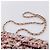 Borsa a tracolla CHANEL Matelasse 20 in tweed rosa con catena e CC tono oro Auth BA148111SM - vista 8