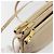 Céline Borsa a tracolla CELINE Trio in pelle beige e oro Auth 198683A D'oro - vista 10