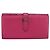 Hermès Portafoglio HERMES Beansufla in pelle rosa argento Auth 198769A - vista 13
