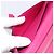 Hermès Portafoglio HERMES Beansufla in pelle rosa argento Auth 198769A - vista 19