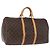 LOUIS VUITTON Monogram Keepall 50 Boston Bag M41426 LV Auth 186662A Monogramma