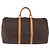 LOUIS VUITTON Monogram Keepall 50 Boston Bag M41426 LV Auth 186662A Monogramma - vista 13