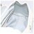 Borsa a Mano Christian Dior Trotter Canvas Romantic PVC Bianco Argento Auth 197513V - vista 19