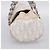 Borsa a Mano Christian Dior Trotter Canvas Romantic PVC Bianco Argento Auth 197513V - vista 4