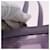 Borsa a mano PRADA Mesh Sequins Purple Silver Auth mr2840 Argento Porpora - vista 6