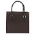 Borsa a mano BURBERRY in pelle marrone argento Auth BA14870A - vista 2