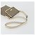 Borsa a tracolla GUCCI GG Supreme PVC Beige Gold 223666 Auth 194327 D'oro - vista 7