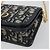 Borsa a tracolla con catena Christian Dior Trotter Canvas Navy Gold Auth 196933M D'oro Blu navy - vista 9