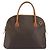 Céline Borsa a mano CELINE Macadam Canvas PVC Leather Brown Gold Auth mr2823 Marrone D'oro - vista 13