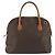 Céline Borsa a mano CELINE Macadam Canvas PVC Leather Brown Gold Auth mr2823 Marrone D'oro - vista 2