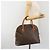 Céline Borsa a mano CELINE Macadam Canvas PVC Leather Brown Gold Auth mr2823 Marrone D'oro - vista 22