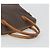 Céline Borsa a mano CELINE Macadam Canvas PVC Leather Brown Gold Auth mr2823 Marrone D'oro - vista 7