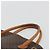 Céline Borsa a mano CELINE Macadam Canvas PVC Leather Brown Gold Auth mr2823 Marrone D'oro - vista 8