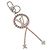 LOUIS VUITTON Porte Cles Berry Charm metal Brown M63081 LV Auth 196721M Marron