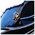 Borsa a tracolla Miu Miu in pelle blu navy tono oro Auth 198643A - vista 23